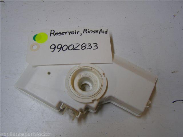 MAYTAG DISHWASHER 99002833 903656 RINSE AID RESERVOIR USED PART ASSEMBLY MAYTAG DISHWASHER 99002833 903656 RINSE AID RESERVOIR USED PART ASSEMBLY